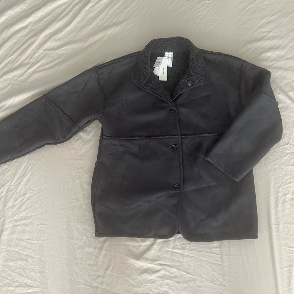 Reversible faux Sherpa jacket NWT